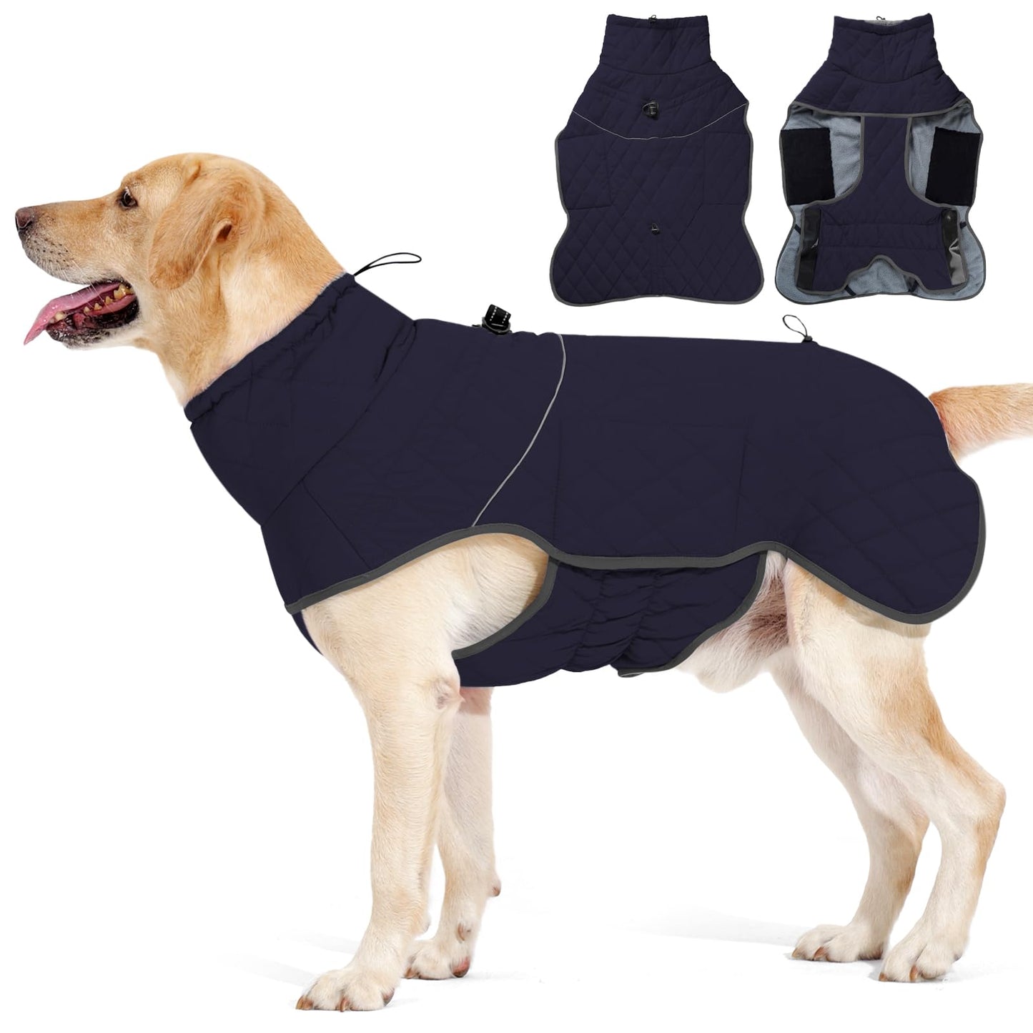Warm Coat Reflective Dog Fleece