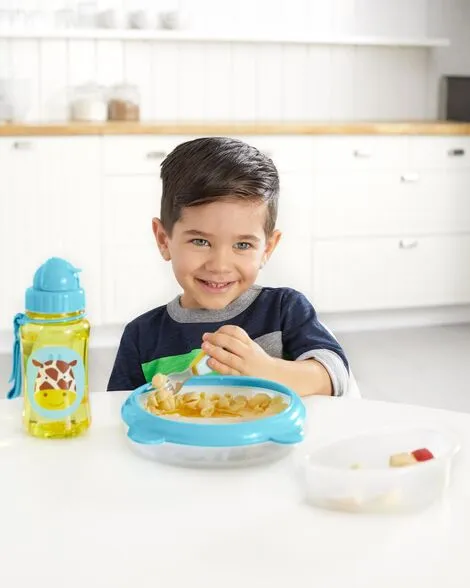 Skip Hop Zoo Smart Serve Plate & Bowl - Giraffe